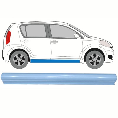Reparaturblech unterer Schweller für Daihatsu Sirion 2005-2010 / Links = Rechts (symmetrisch) 17266