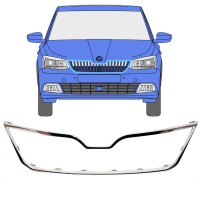 Kühlergrillrahmen für Skoda Fabia 2014-2018 16190