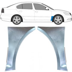 Reparaturblech Kotflügel vorne für Skoda Octavia II 2004-2013 / Links+Rechts / Satz 9602