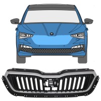 Kühlergrill für Skoda Scala 2019- 17229