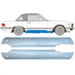 Voll schweller für Mercedes SL-Class 1971-1989 / Links+Rechts / Satz 11496