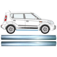 Reparaturblech Schweller für Kia Soul 2008-2013 / Links = Rechts (symmetrisch) / Satz 11476