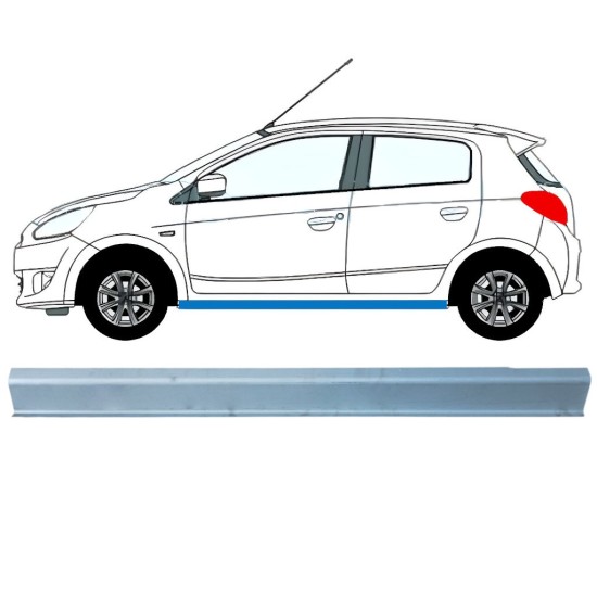 Reparaturblech unterer Schweller für Mitsubishi Space Star 2013-2024 / Links 16843