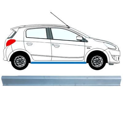 Reparaturblech unterer Schweller für Mitsubishi Space Star 2013-2024 / Rechts 16842