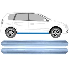 Reparaturblech Schweller für Mitsubishi Space Star 1998-2005 / Links+Rechts / Satz 12650