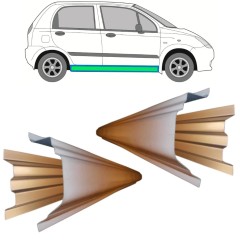 Reparaturblech innen + außen Schweller für Chevrolet Spark 2005-2010 / Links+Rechts / Satz 11784