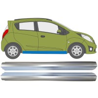 Reparaturblech Schweller für Chevrolet Spark 2010-2014 / Links+Rechts / Satz 16056