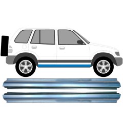 Reparaturblech Schweller für Kia Sportage 1994-2002 / Links+Rechts / Satz 10443