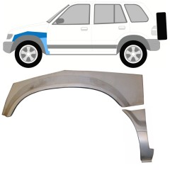 Reparaturblech Kotflügel vorne für Kia Sportage 1994-2002 / Links / Satz 9981