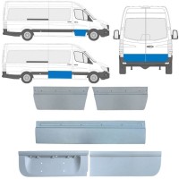 Reparaturblech außen Tür für Mercedes Sprinter 2006-2018 / Links+Rechts / Satz 11317