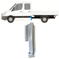 Reparaturblech Ecke hinten für Volkswagen Crafter 2005-2017 / Rechts 15509