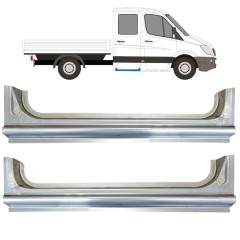 Reparaturblech hinterer Schweller für Mercedes Sprinter 2006-2018 / Links+Rechts / Satz 15068