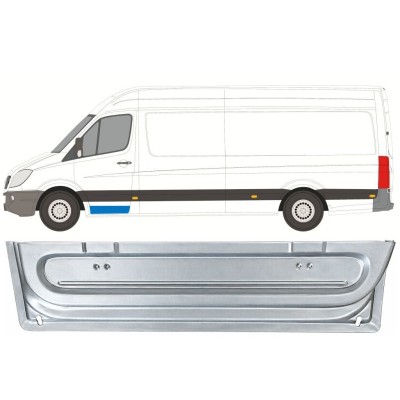 Reparaturblech innere vordere Tür für Mercedes Sprinter 2006-2018 / Links 17054