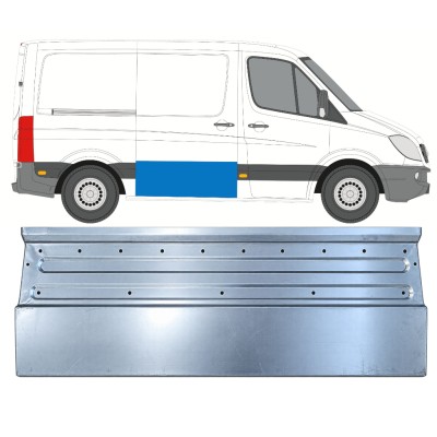Reparaturblech Schiebetür für Mercedes Sprinter 2006-2018 / Rechts 17308