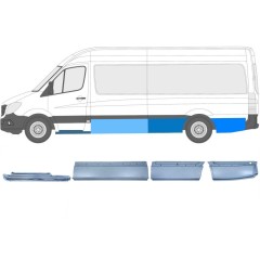 Reparaturblech-Set für Mercedes Sprinter 2006-2018 / Links / 12427