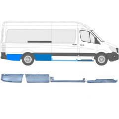 Reparaturblech-Set für Mercedes Sprinter 2006-2018 / Rechts / 12426