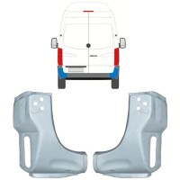Reparaturblech Ecke hinten für Mercedes Sprinter 2006-2018 / Links+Rechts / Satz 10496