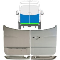 Reparaturblech hintere Tür für Volkswagen Crafter 2005-2017 / Satz 14487