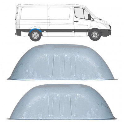 MERCEDES SPRINTER 2006- INNEN HINTEN PANEL / RECHTS + LINKS / SATZ