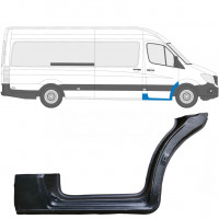 MERCEDES SPRINTER 2006- 1/3 VORNE SCHWELLER REPARATURBLECH / RECHTS