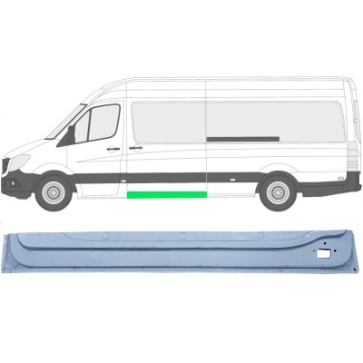 Reparaturblech innere Schiebetür für Volkswagen Crafter 2005-2017 / Links 15545