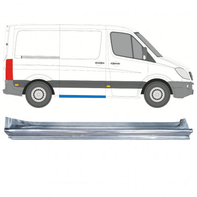 Mercedes Sprinter 2006- KURZ Schiebetür schweller reparaturblech / Rechts