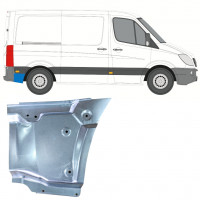 MERCEDES SPRINTER 2006-2018 KURZ HINTEN KOTFLÜGEL REPARATURBLECH / RECHTS