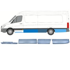 Reparaturblech-Set für Mercedes Sprinter 2006-2018 / Links / 12429