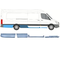 Reparaturblech-Set für Mercedes Sprinter 2006-2018 / Rechts / 12428