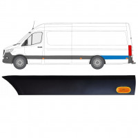 Seitenleiste hinterer Kotflügel mit Lampe für Mercedes Sprinter 2018- / Links / Satz 12971