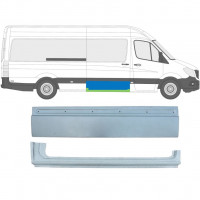 MERCEDES SPRINTER 2006- SCHIEBETÜR REPARATURBLECH / SATZ