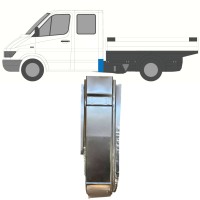 Reparaturblech Ecke hinten für Mercedes Sprinter 1995-2006 / Links 16399