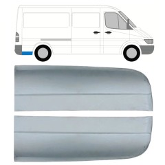 Reparaturblech hinterer Kotflügel hinteres Teil für Mercedes Sprinter 1995-2006 / Links+Rechts / Satz 9862
