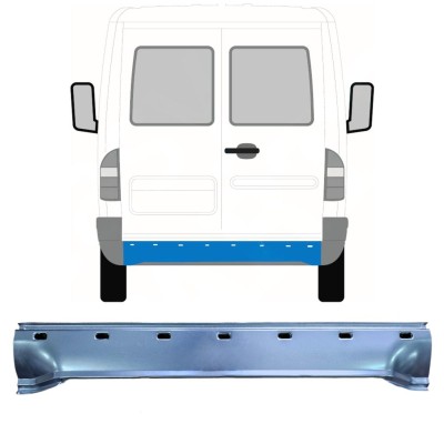 Reparaturblech hinten für Mercedes Sprinter 1995-2006 7404