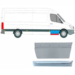 Reparaturblech innen + außen vorderer Tür für Mercedes Sprinter 2006-2018 / Rechts / Satz 9623