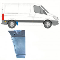 MERCEDES SPRINTER 2006- KURZ HINTEN KOTFLÜGEL REPARATURBLECH / RECHTS