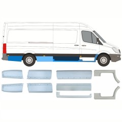 Reparaturblech-Set für Mercedes Sprinter 2006-2018 / Links+Rechts / 11571