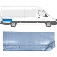 MERCEDES SPRINTER 2006- HINTEN KOTFLÜGEL REPARATURBLECH HINTEN RAD / RECHTS