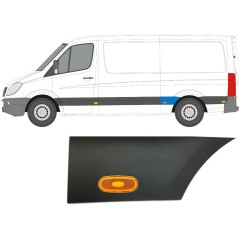 Seitenleiste hinterer Kotflügel mit Lampe für Mercedes Sprinter 2006-2018 / Links / Satz 10018