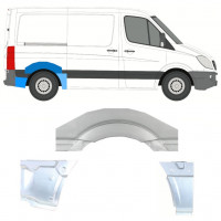 MERCEDES SPRINTER 2006- KURZ HINTEN KOTFLÜGEL REPARATURBLECH / SATZ / RECHTS