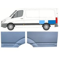 Reparaturblech Kotflügel hinten für Mercedes Sprinter 2006-2018 / Links / Satz 11276