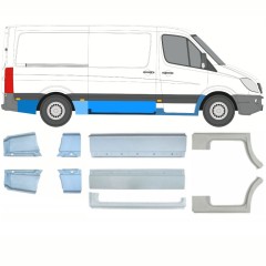 Reparaturblech-Set für Mercedes Sprinter 2006-2018 / Links+Rechts / 11569