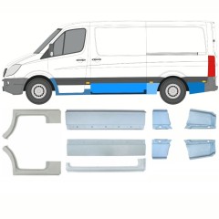 Reparaturblech-Set für Mercedes Sprinter 2006-2018 / Links+Rechts / 10258