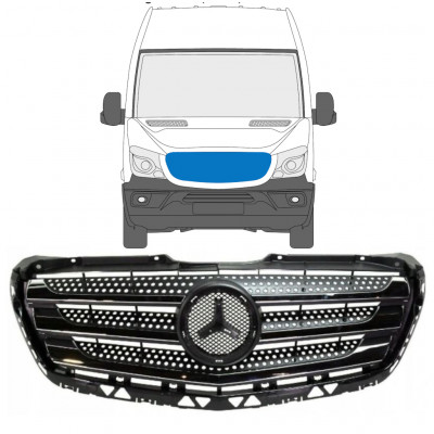 MERCEDES SPRINTER 2013-2018 KÜHLERGRILL