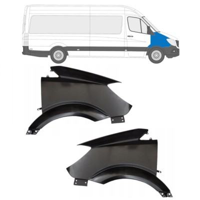 Vorne Kotflügel für Mercedes Sprinter 2013-2018 / Links+Rechts / Satz 14948