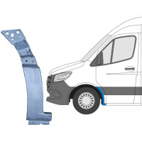 MERCEDES SPRINTER 2018- VORNE RADLAUF REPARATURBLECH / LINKS