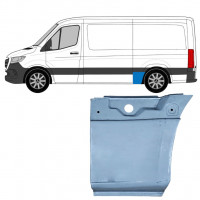 MERCEDES SPRINTER 2018- STANDARD HINTEN KOTFLÜGEL HINTEN KOTFLÜGEL REPARATURBLECH / LINKS