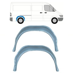 Reparaturblech Innenkotflügel hinten für Mercedes Sprinter 1995-2006 / Links = Rechts (symmetrisch) / Satz 10959