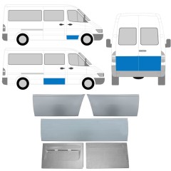 Reparaturblech außen Tür für Mercedes Sprinter 1995-2006 / Links+Rechts / Satz 11320