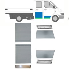 Reparaturblech Tür für Mercedes Sprinter 1995-2006 / Satz 10473